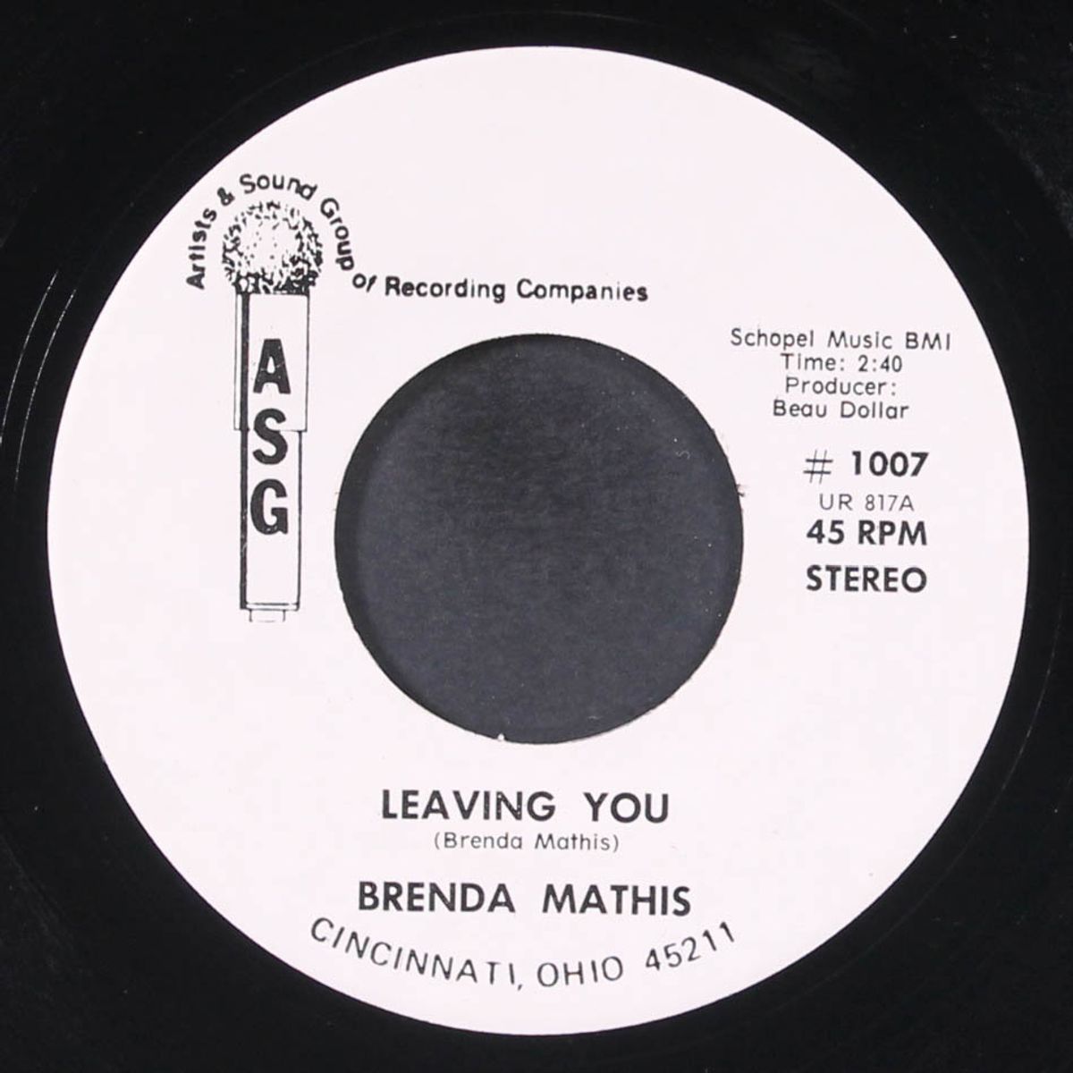 who do you want to love / leaving you by BRENDA MATHIS