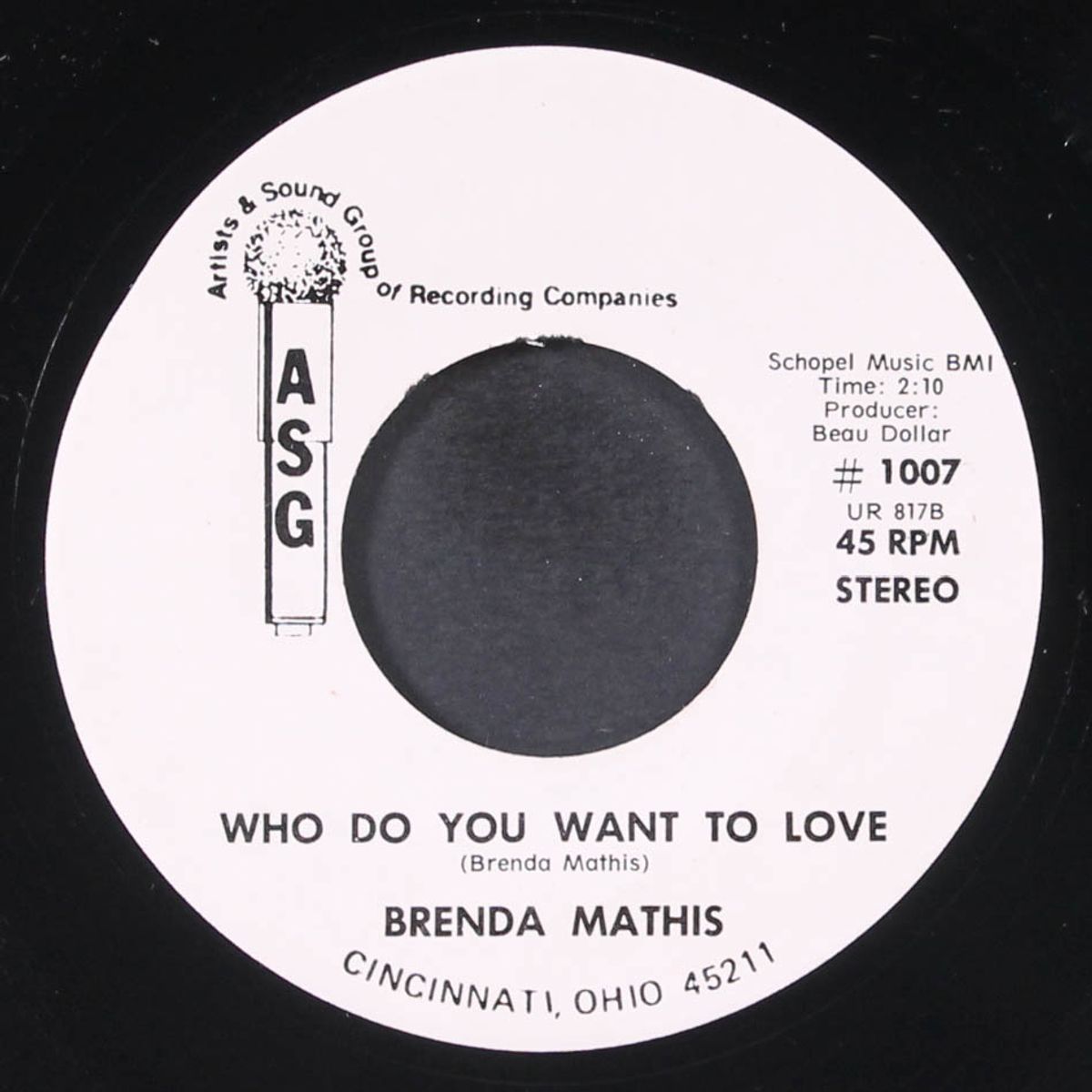 who do you want to love / leaving you by BRENDA MATHIS