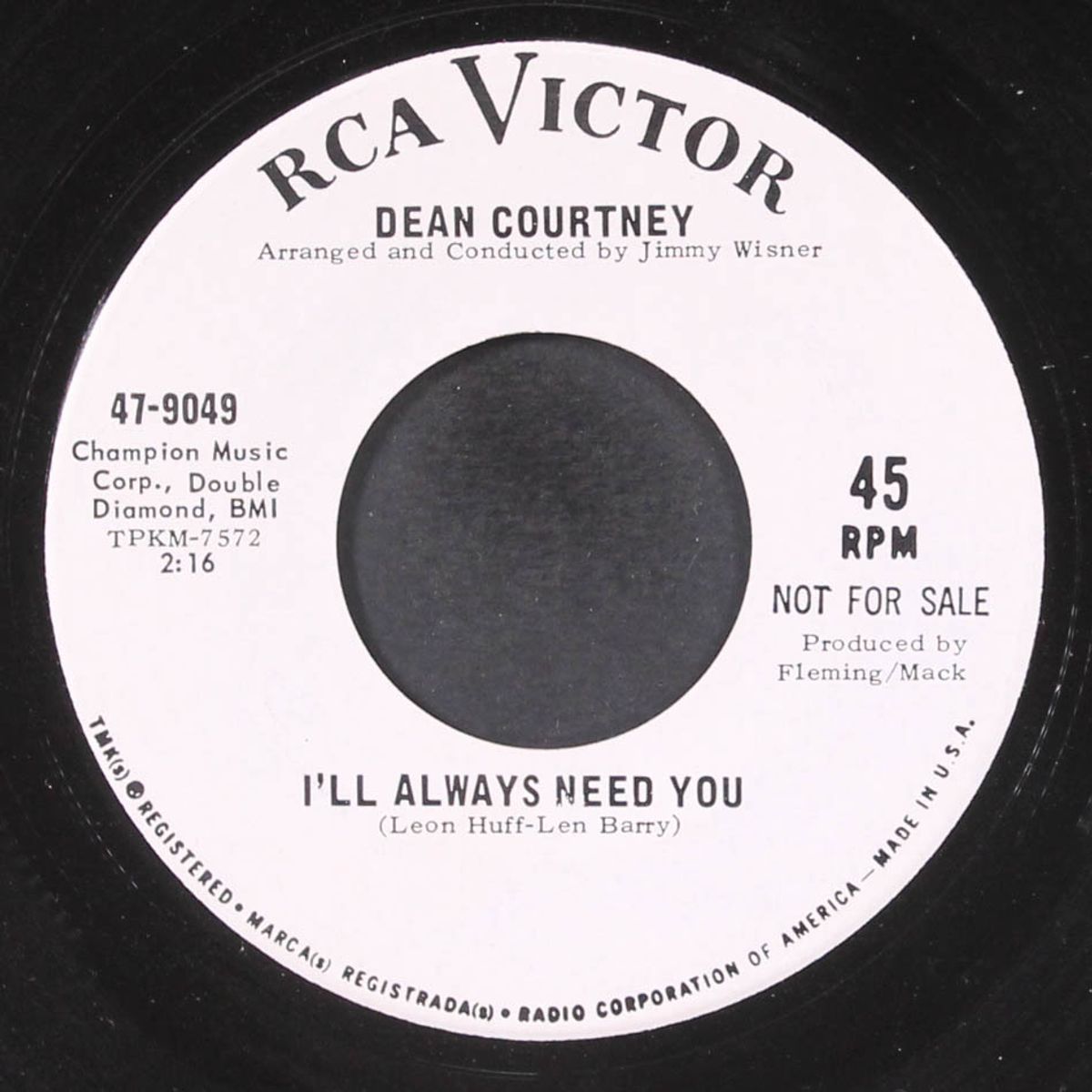 i'll always need you / tammy by DEAN COURTNEY