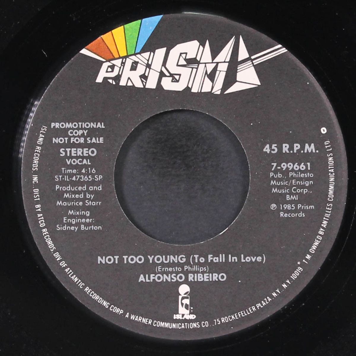 not too young / same by ALFONSO RIBEIRO