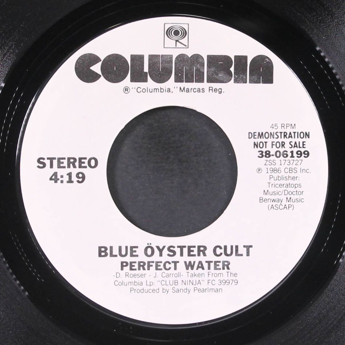 perfect water / same by BLUE OYSTER CULT