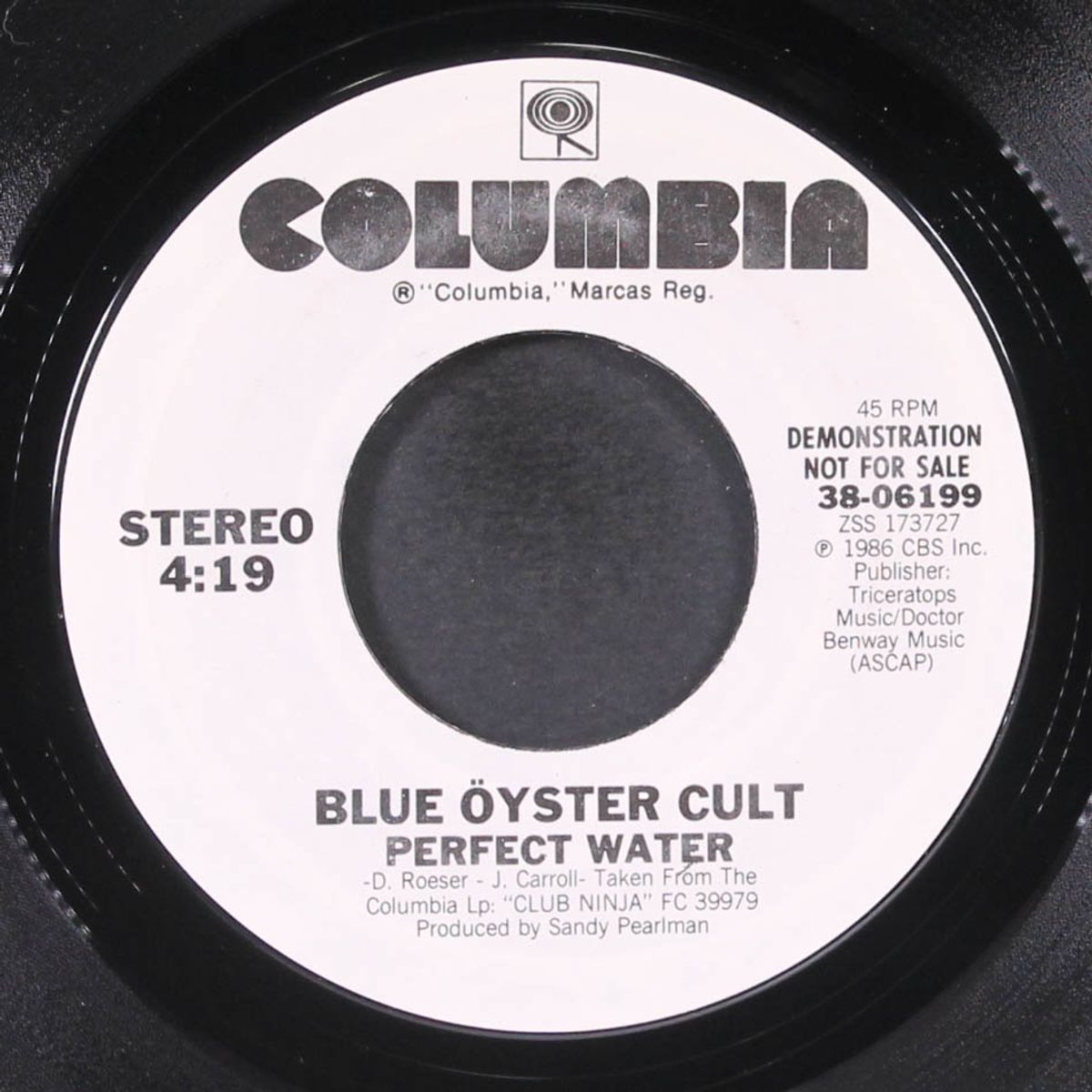 perfect water / same by BLUE OYSTER CULT