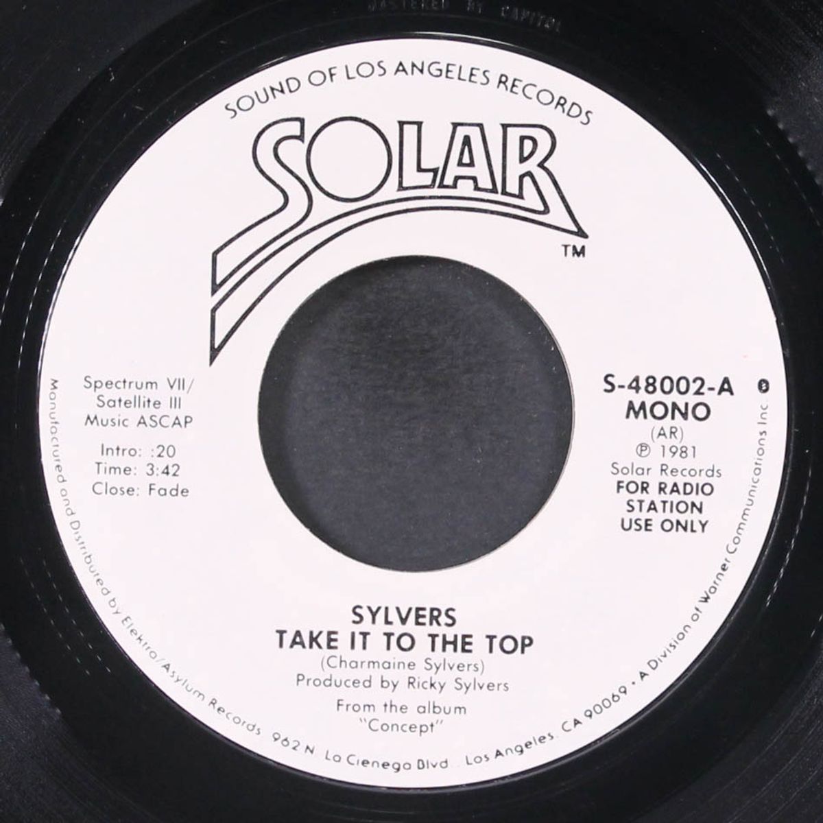take it to the top / mono by SYLVERS