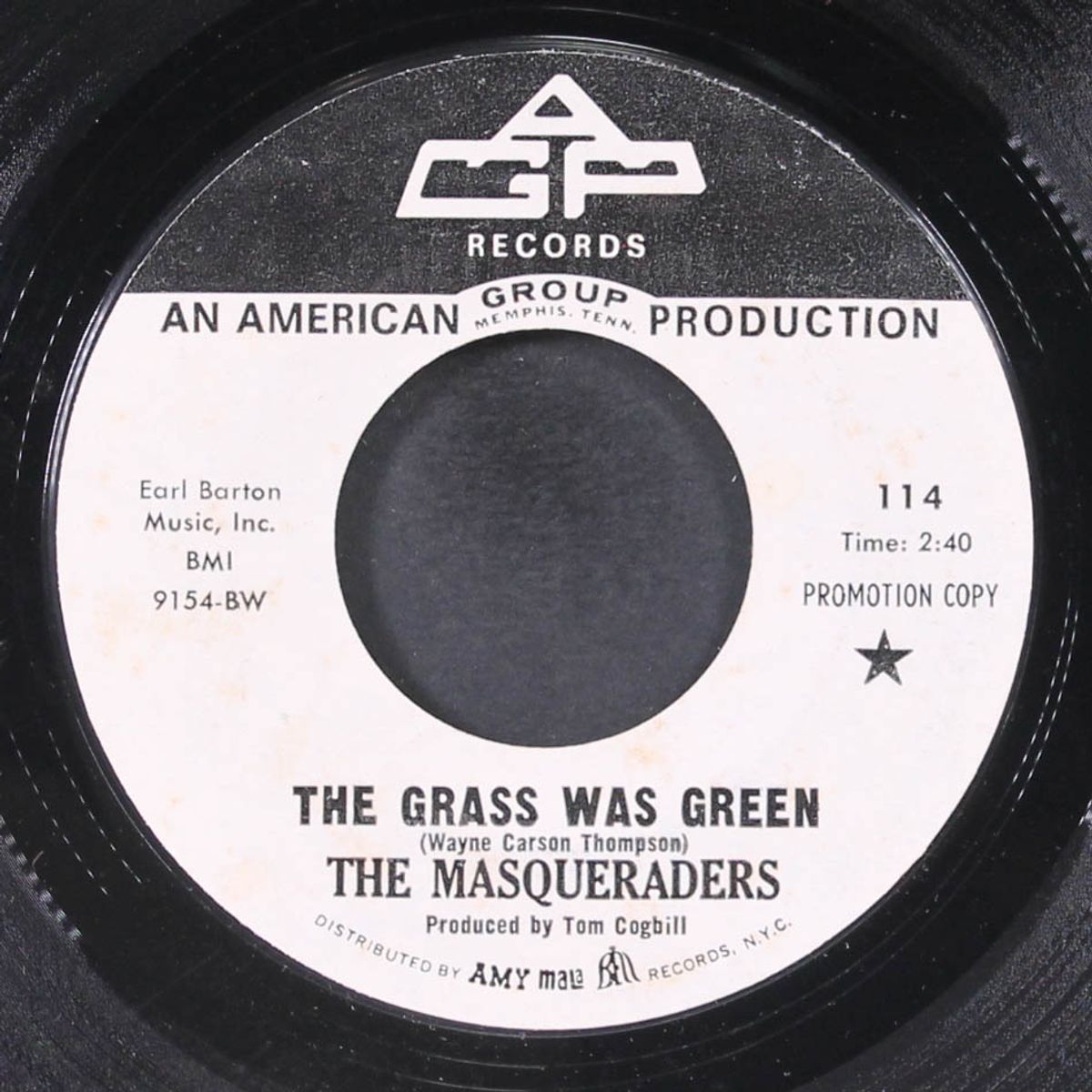 say it / the grass was green by MASQUERADERS