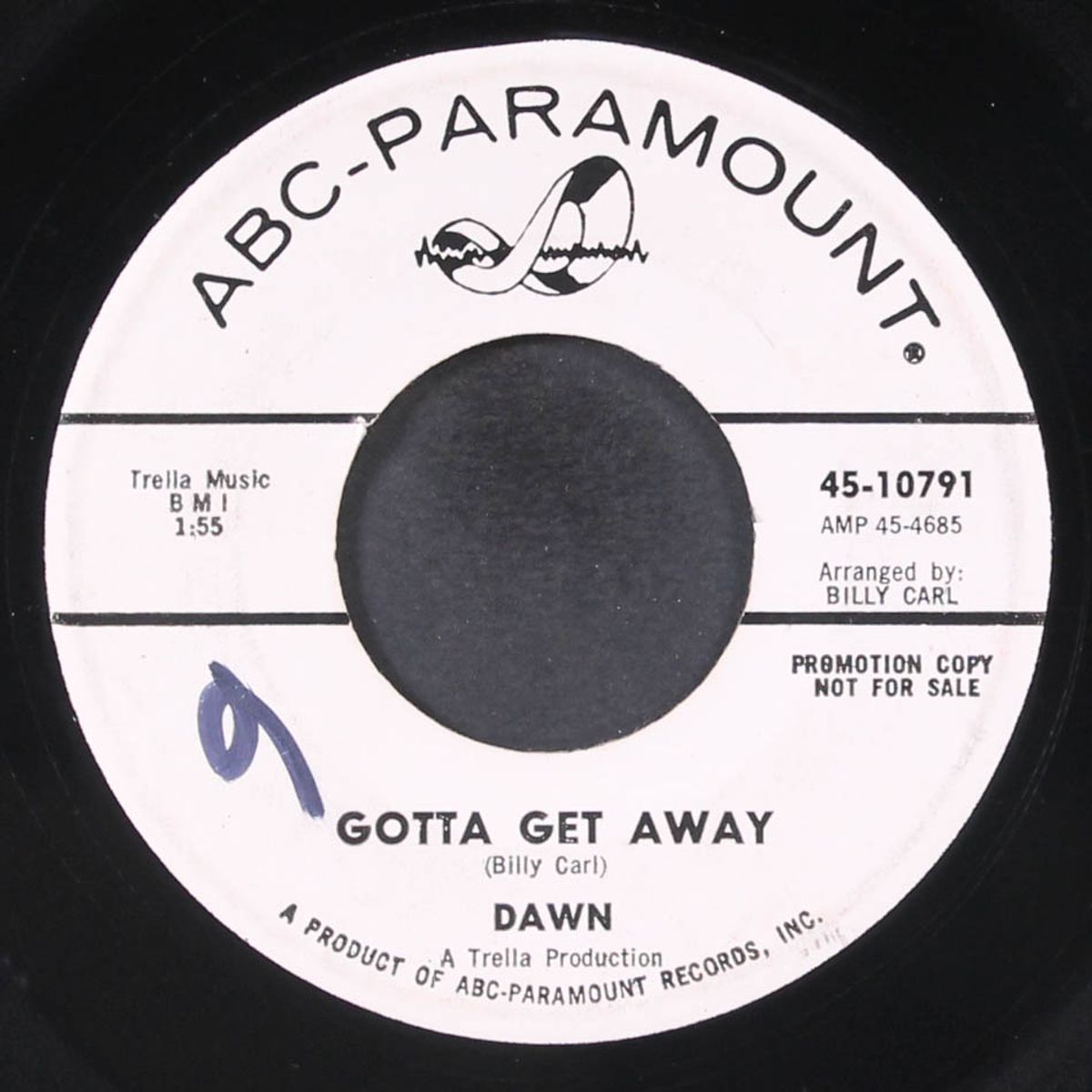 baby's gone away / gotta get away by DAWN