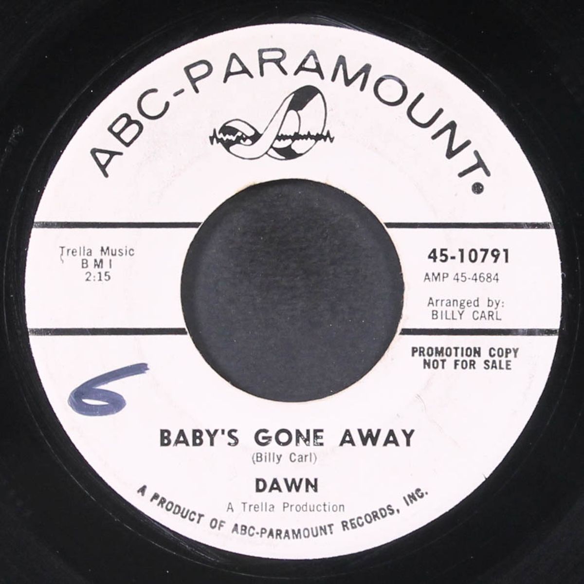baby's gone away / gotta get away by DAWN