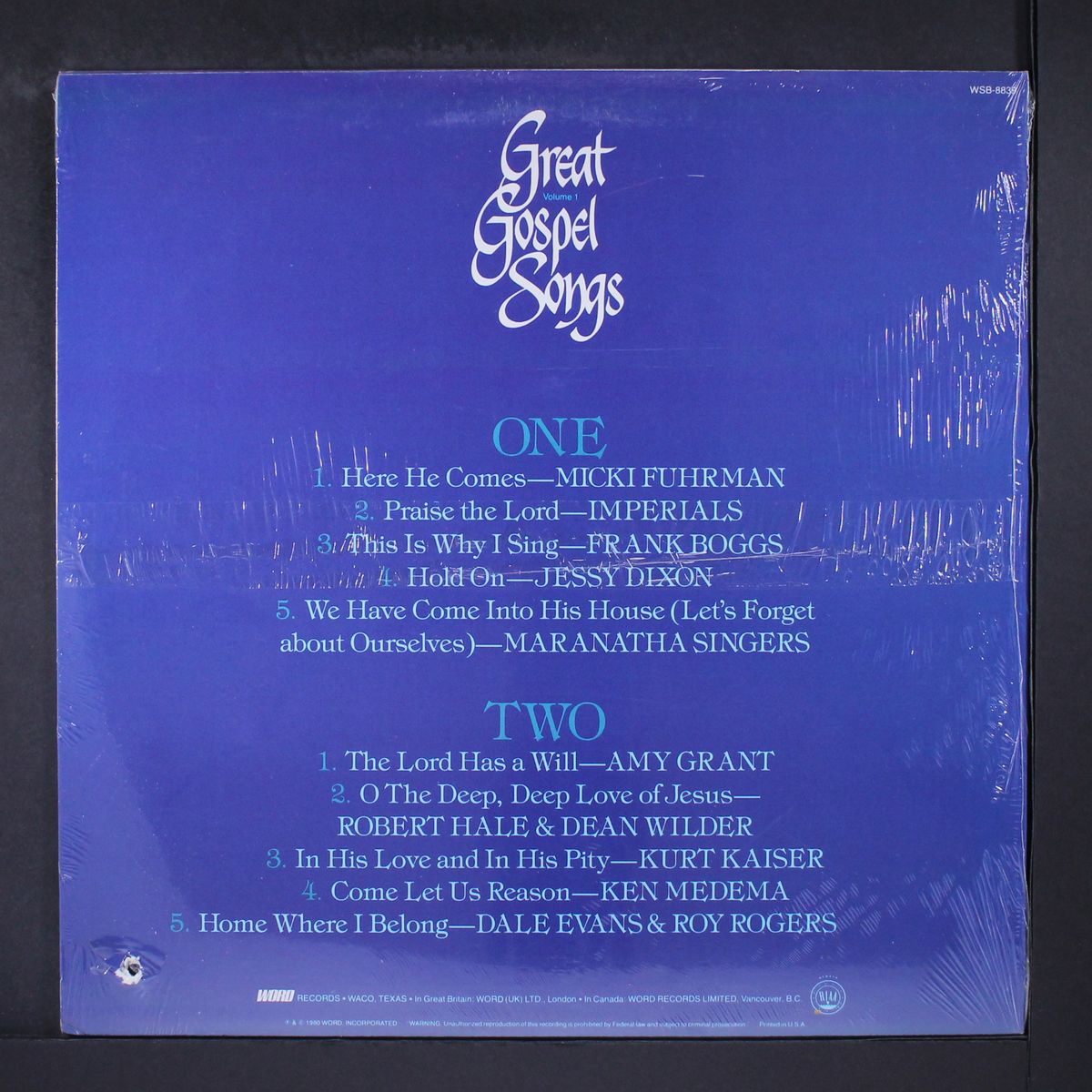 great gospel songs vol. 1 by VARIOUS
