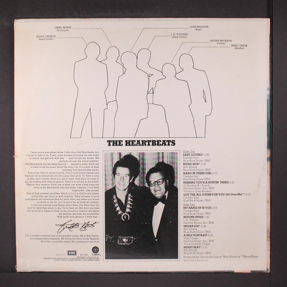 freddie hart presents by HEARTBEATS