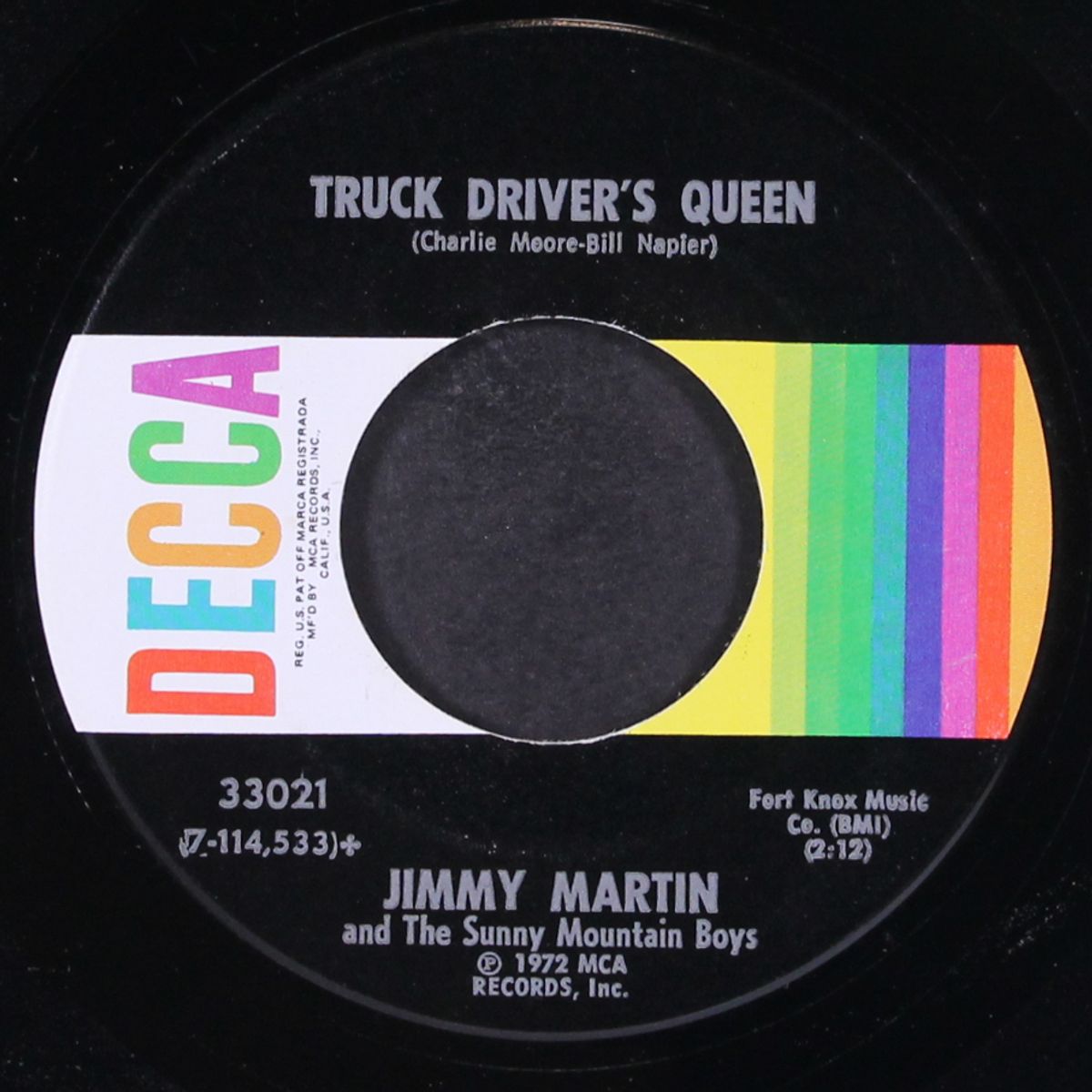 homesick / truck driver's queen by JIMMY MARTIN