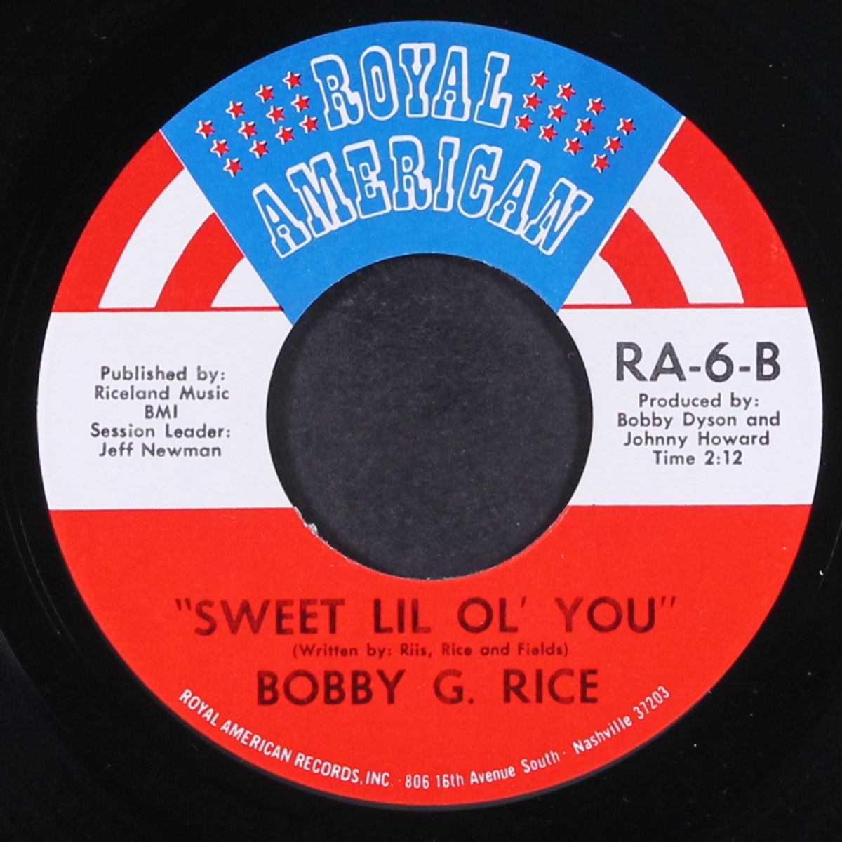 sugar shack / sweet lil 'ol you by BOBBY RICE