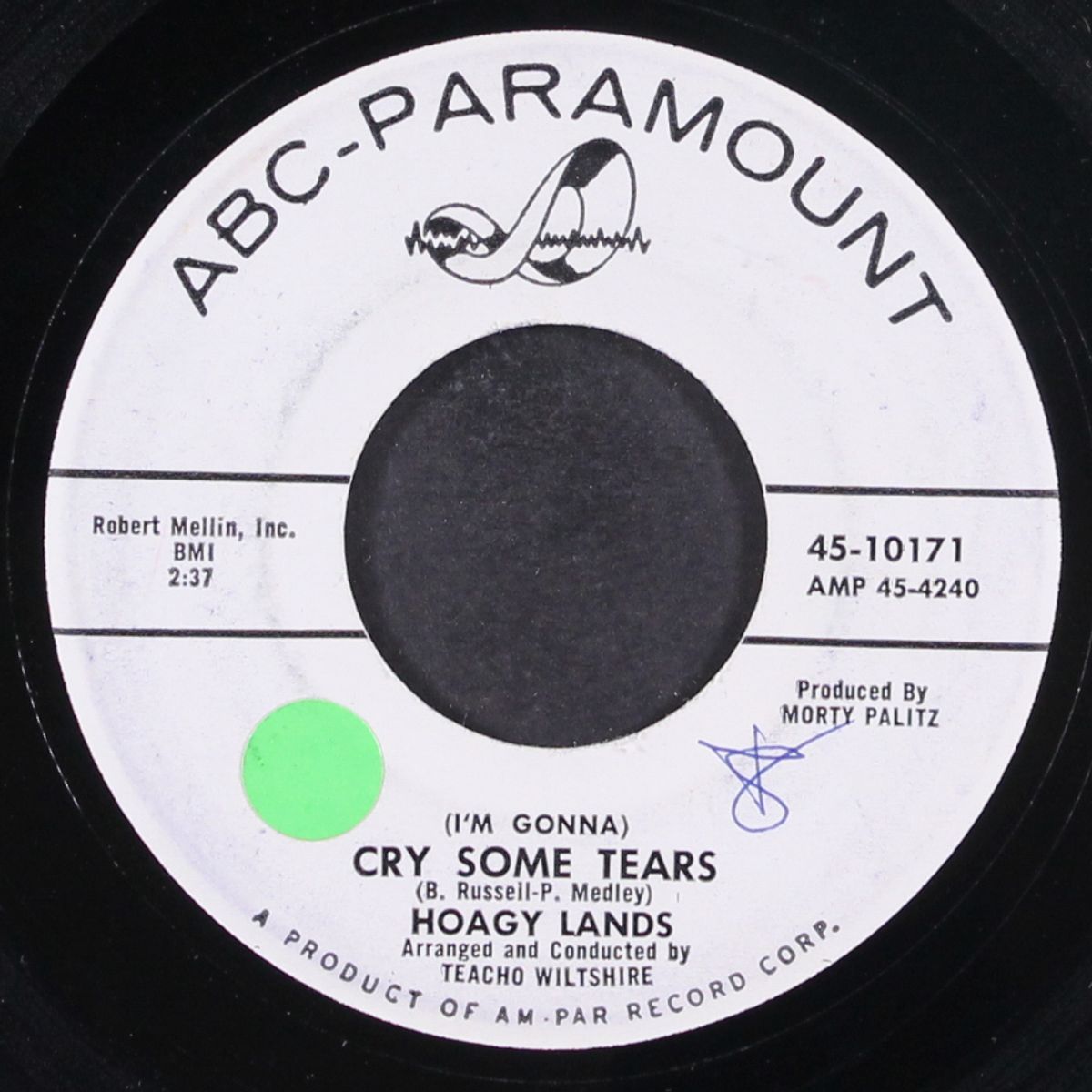 (i'm gonna) cry some tears / lighted windows by HOAGY LANDS
