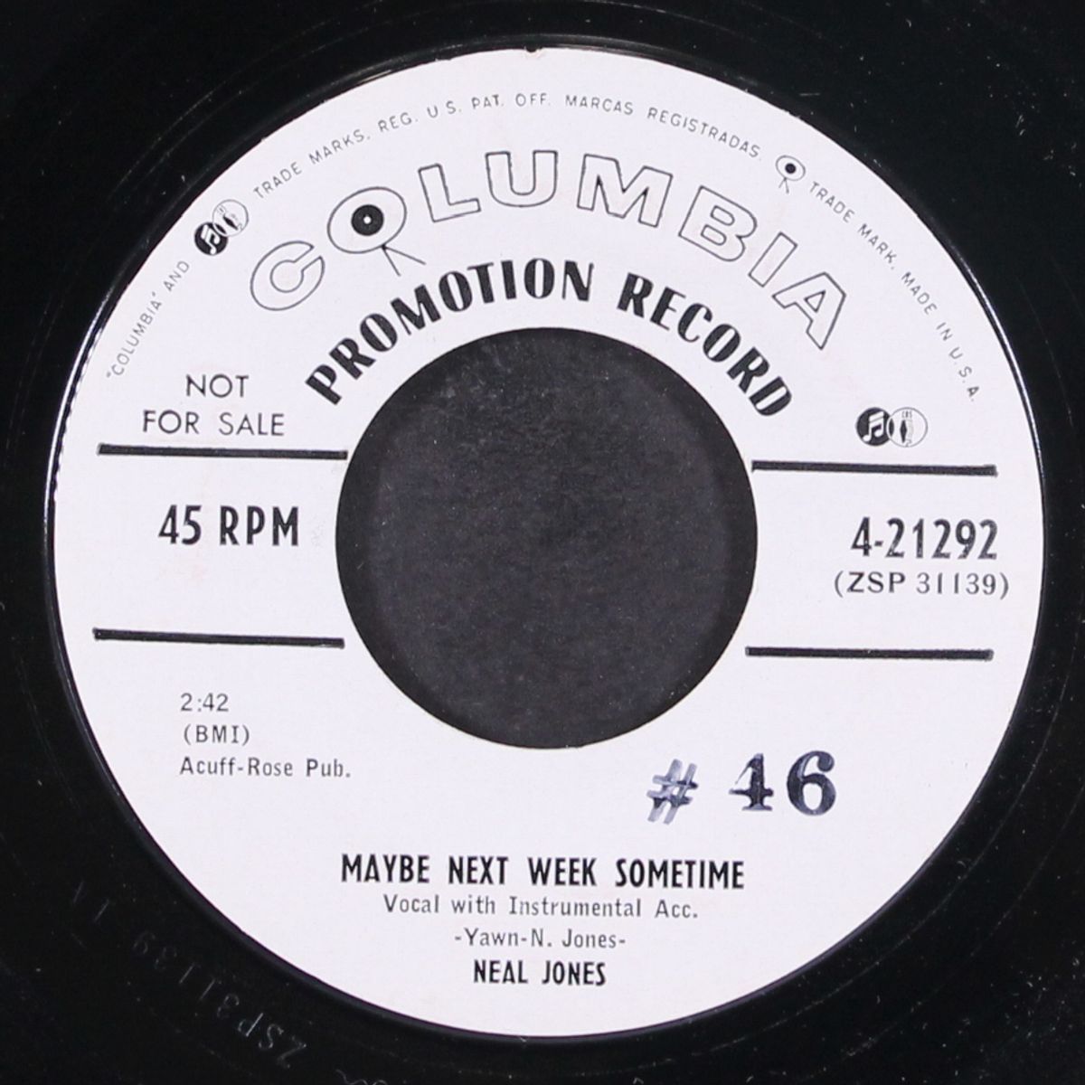 foolin' women / maybe next week sometime by NEAL JONES
