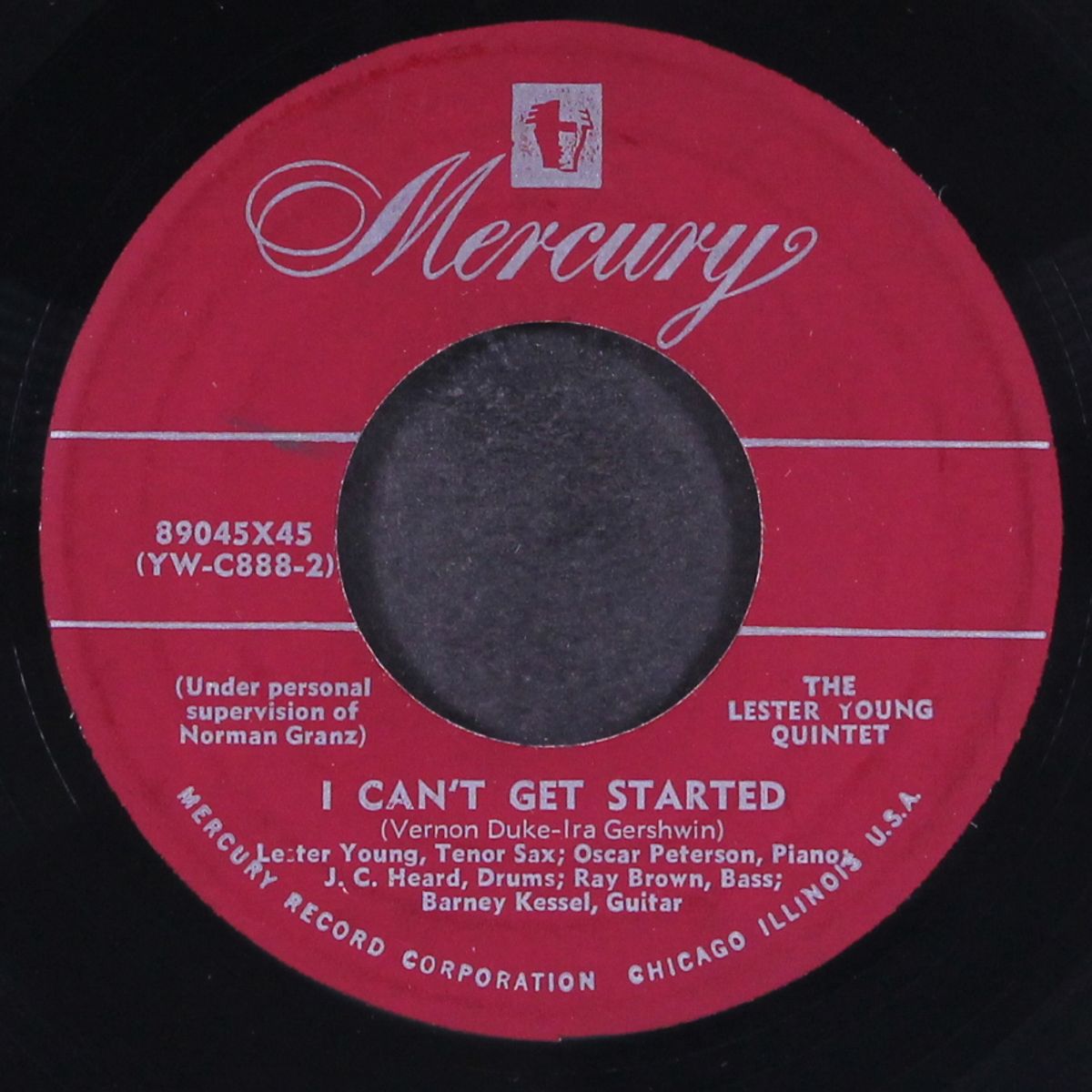 i can't get started / on the sunny side of the street by LESTER YOUNG