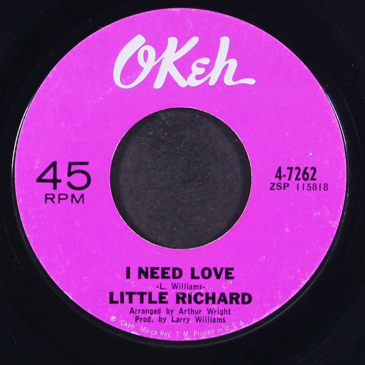 i need love / the commandments of love by LITTLE RICHARD