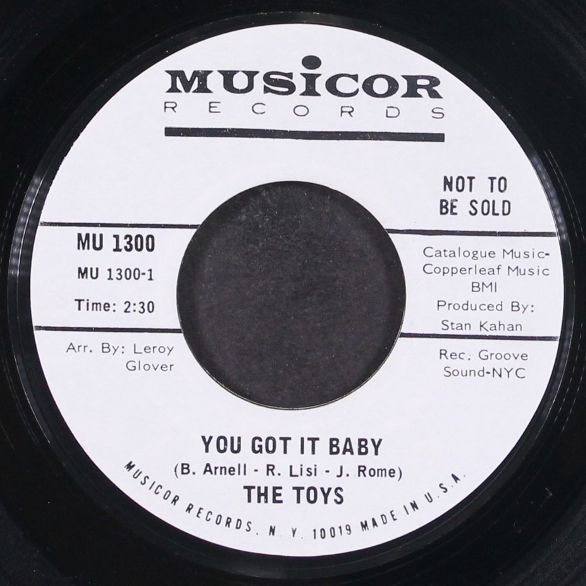 you got it baby / you've got to give her love by TOYS