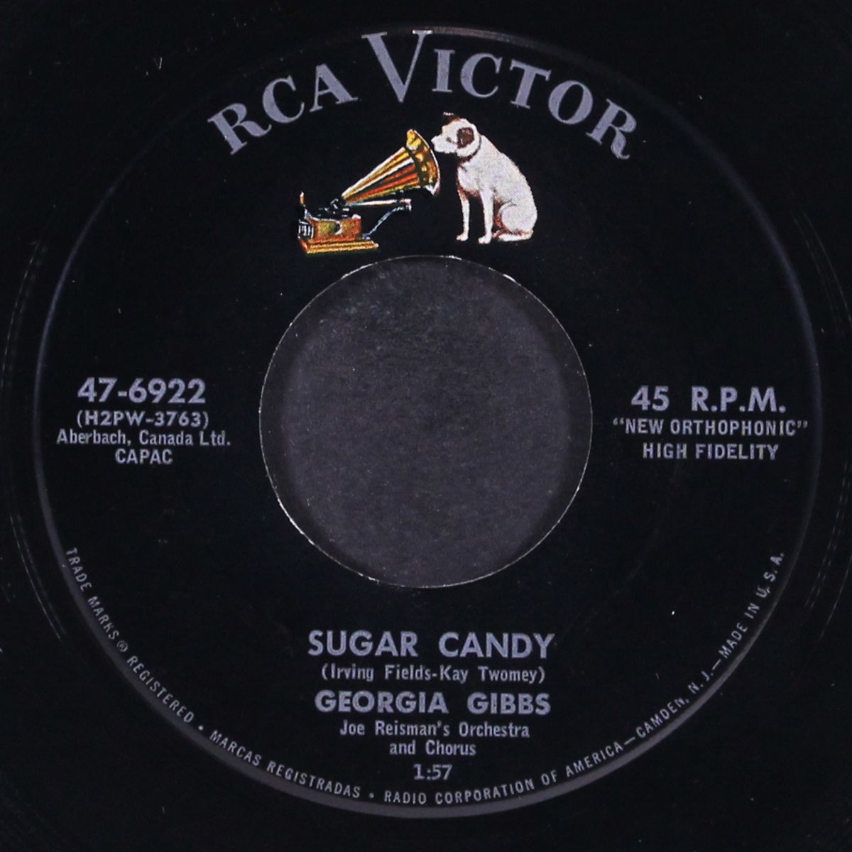 i'm walking the floor over you / sugar candy by GEORGIA GIBBS