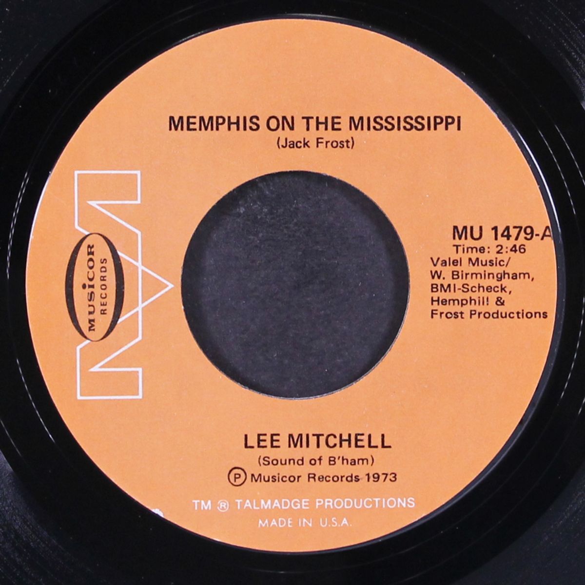 you and you alone / memphis on the mississippi by LEE MITCHELL