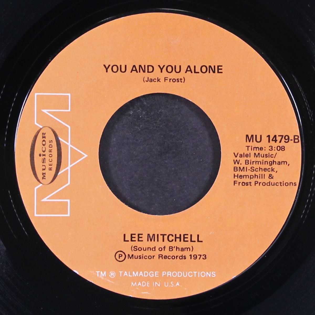 you and you alone / memphis on the mississippi by LEE MITCHELL