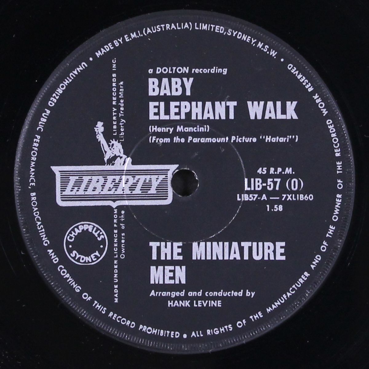 baby elephant walk by MINIATURE MEN