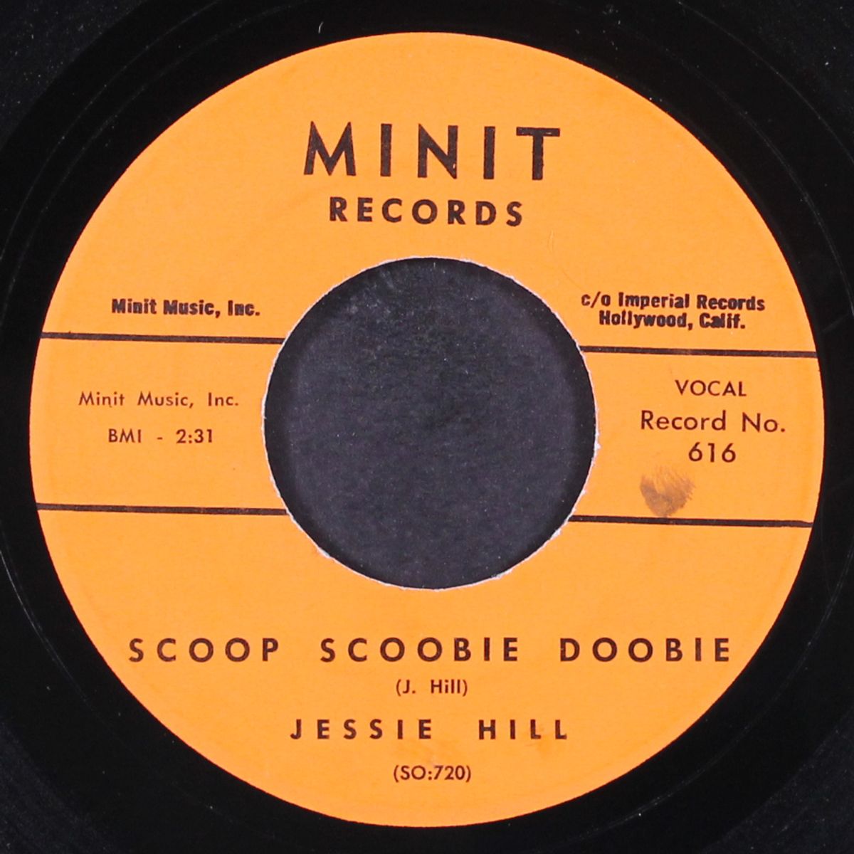 scoop scoobie doobie / highhead blues by JESSIE HILL