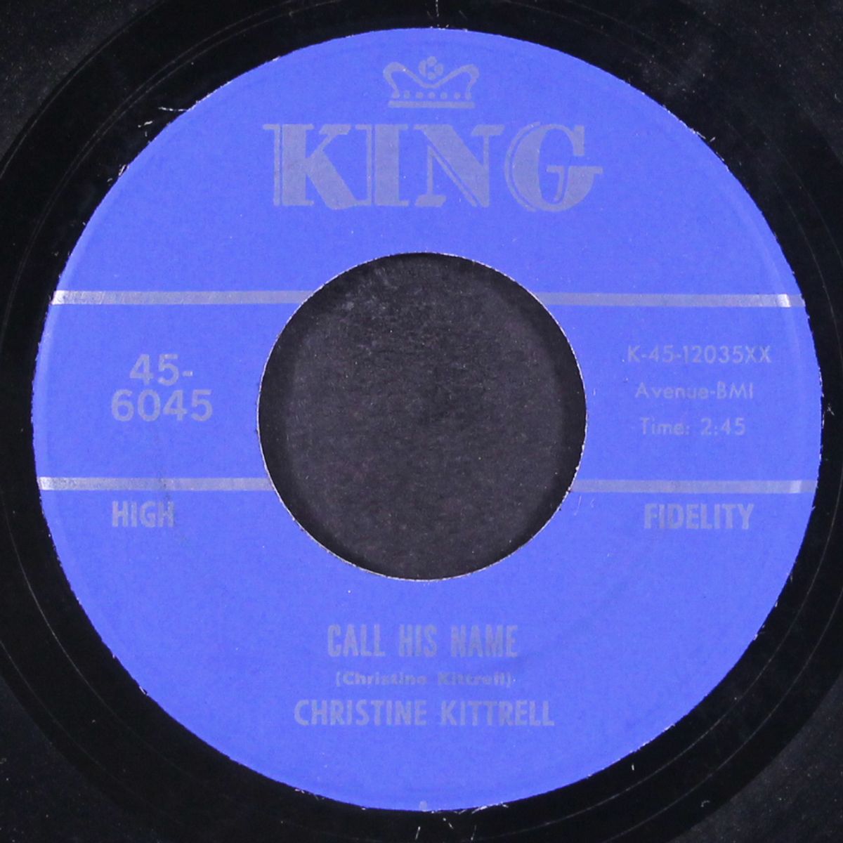 call his name by CHRISTINE KITTRELL