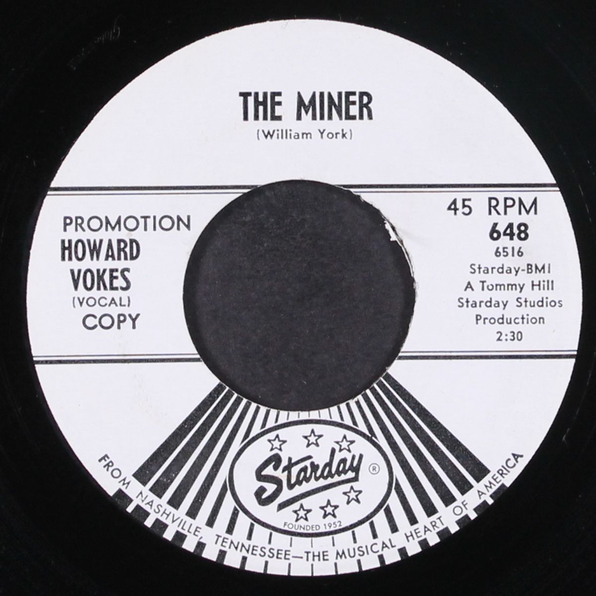 the miner / death on the highway by HOWARD VOKES