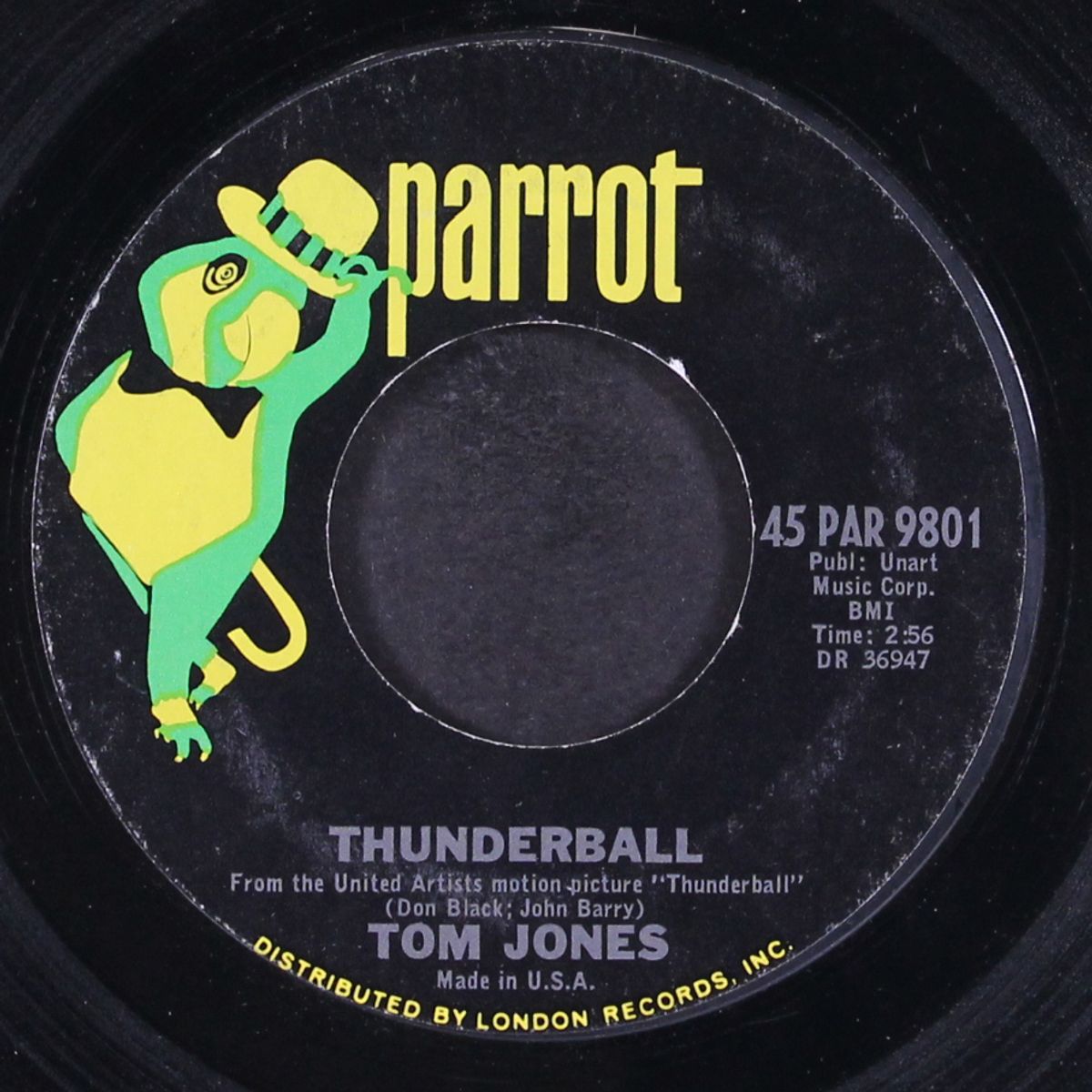 key to my heart / thunderball by TOM JONES
