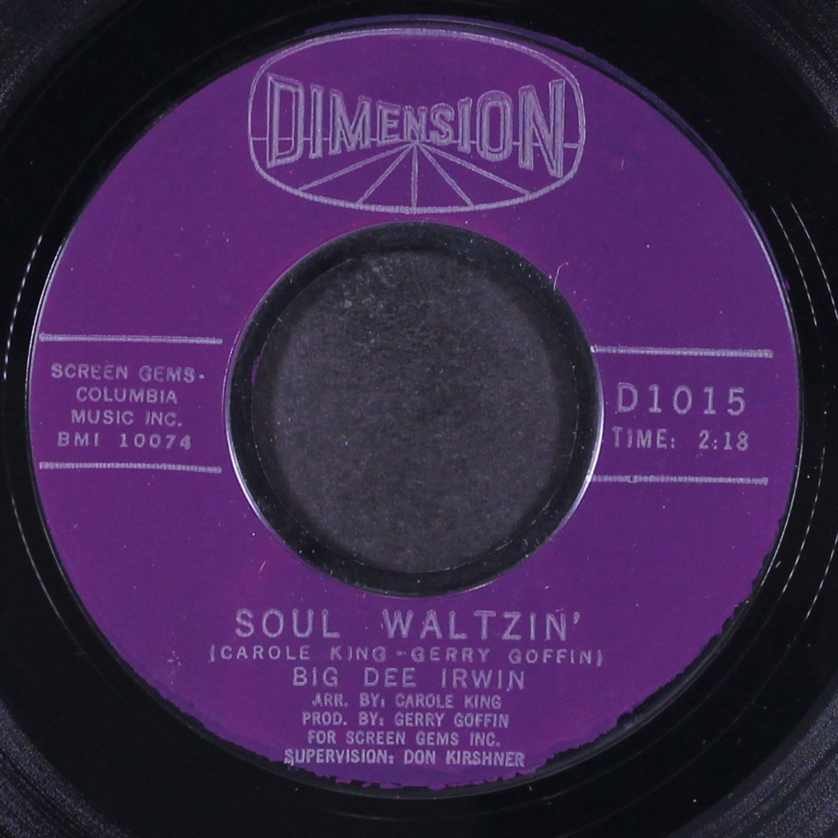 happy being fat / soul waltzin' by BIG DEE IRWIN