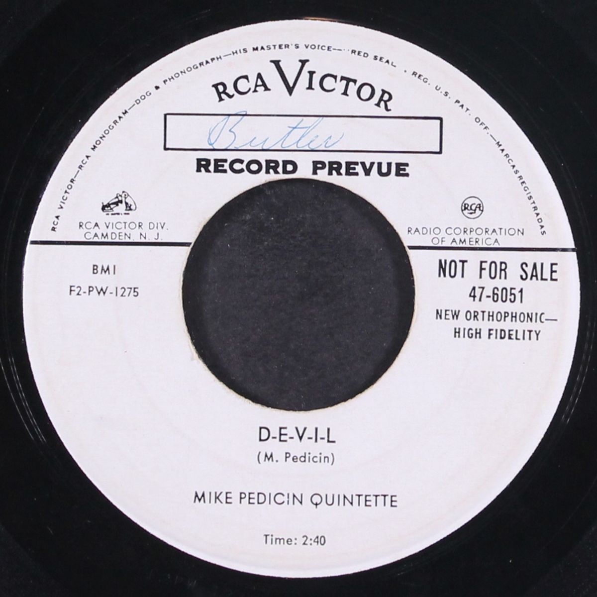 mambo rock / d-e-v-i-l by MIKE PEDICIN