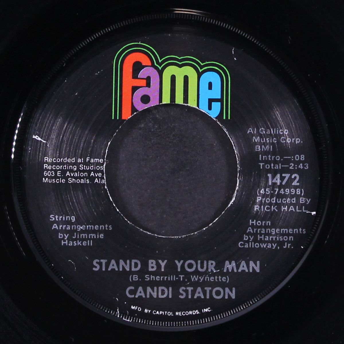 stand by your man / how can i put out the flame by CANDI STATON
