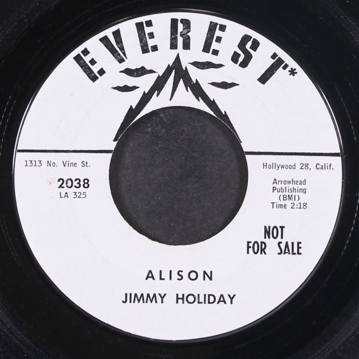 i lied / alison by JIMMY HOLIDAY