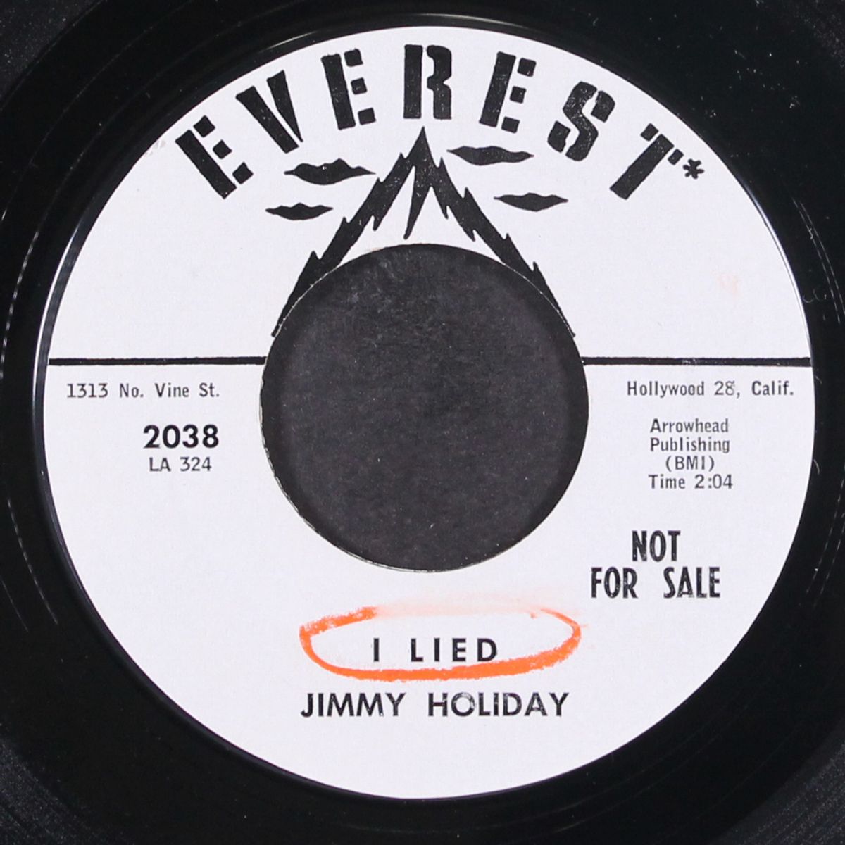 i lied / alison by JIMMY HOLIDAY