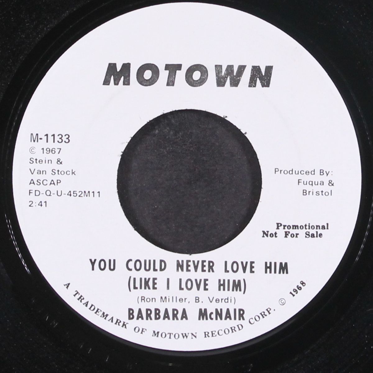 you could never love him / fancy passes by BARBARA MCNAIR