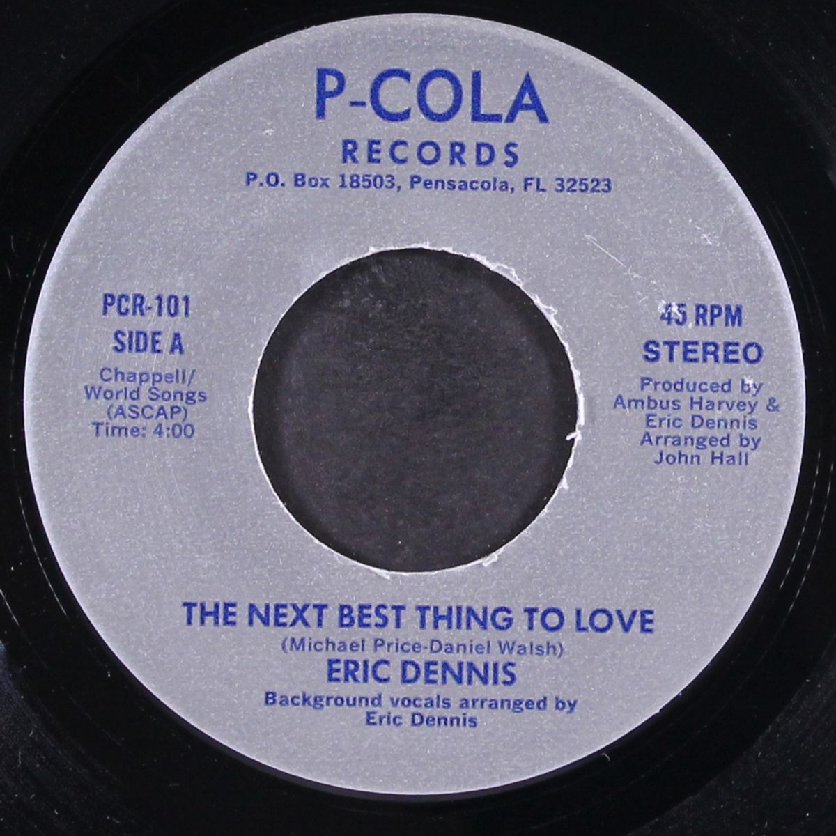 too many love pains / the next best thing to love by ERIC DENNIS