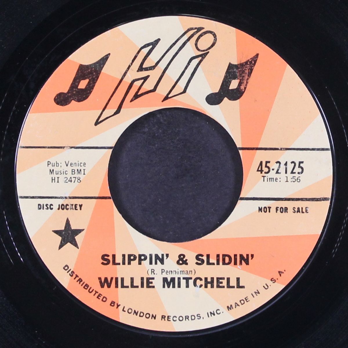slippin' & slidin' / aw shucks by WILLIE MITCHELL