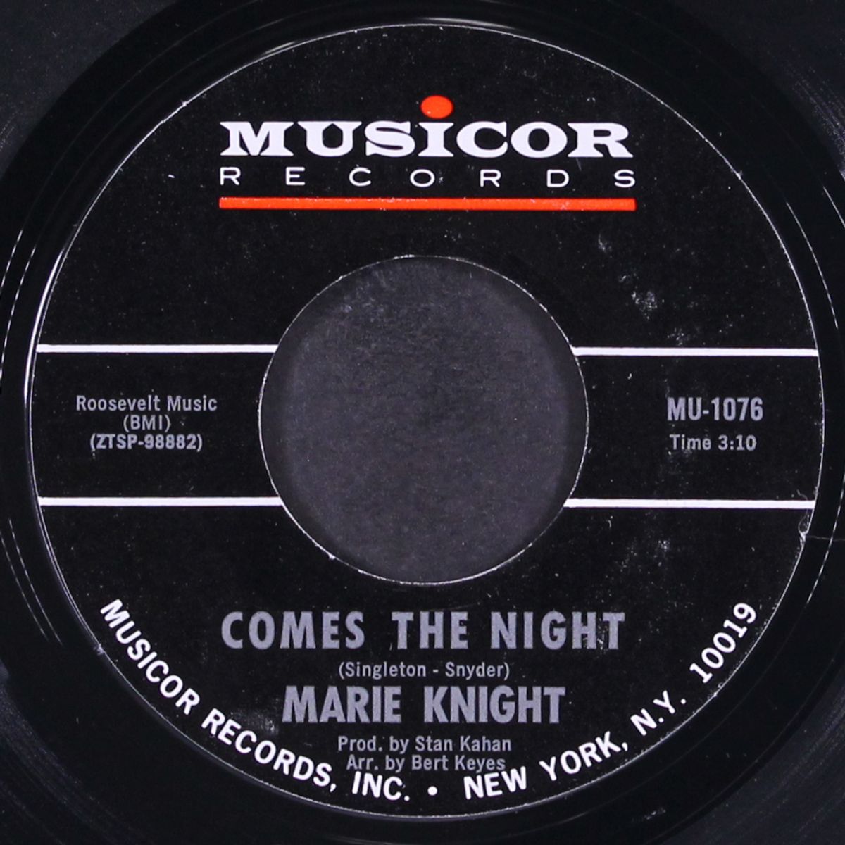 cry me a river / comes the night by MARIE KNIGHT