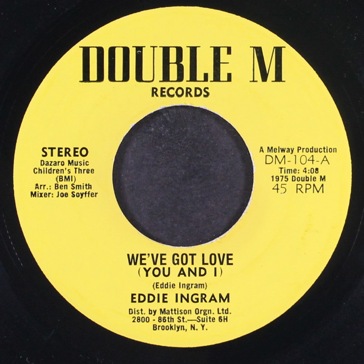 we've got love (you and i) / let me love you everyday by EDDIE INGRAM