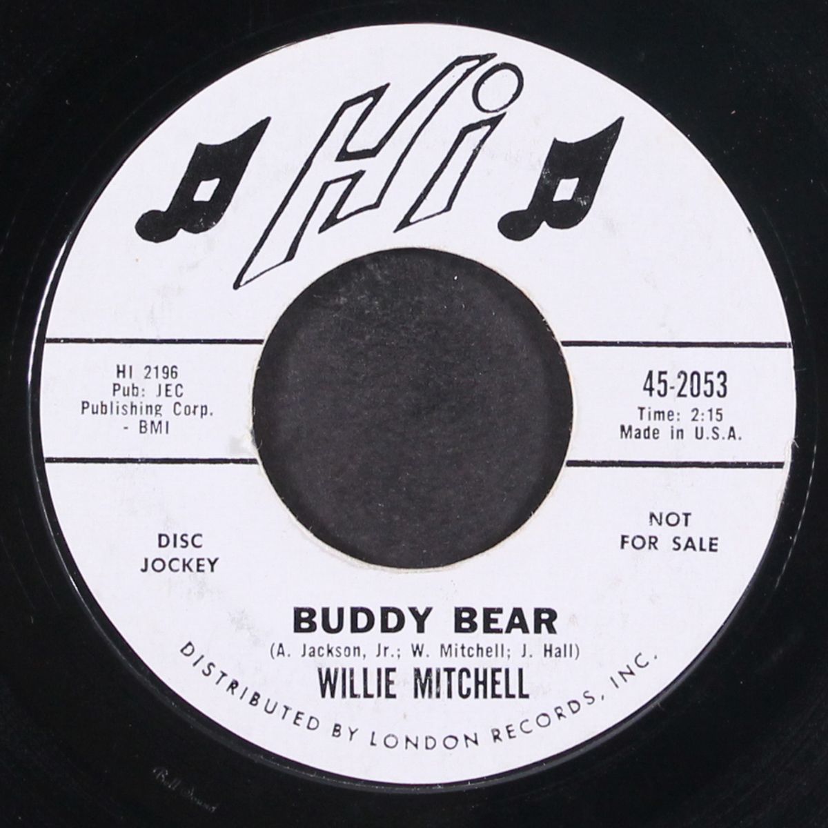 buddy bear / drippin' by WILLIE MITCHELL