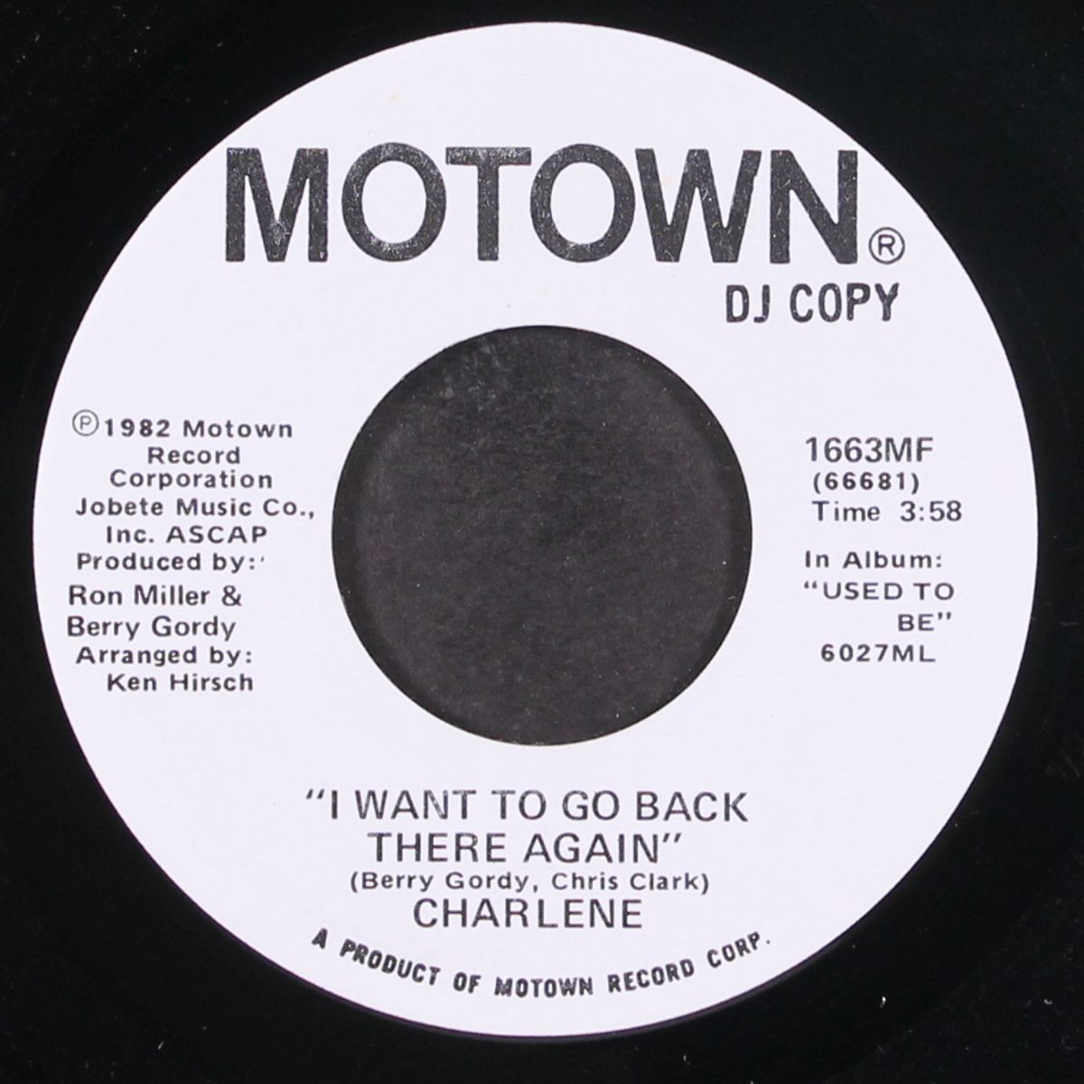 i want to go back there again / same by CHARLENE