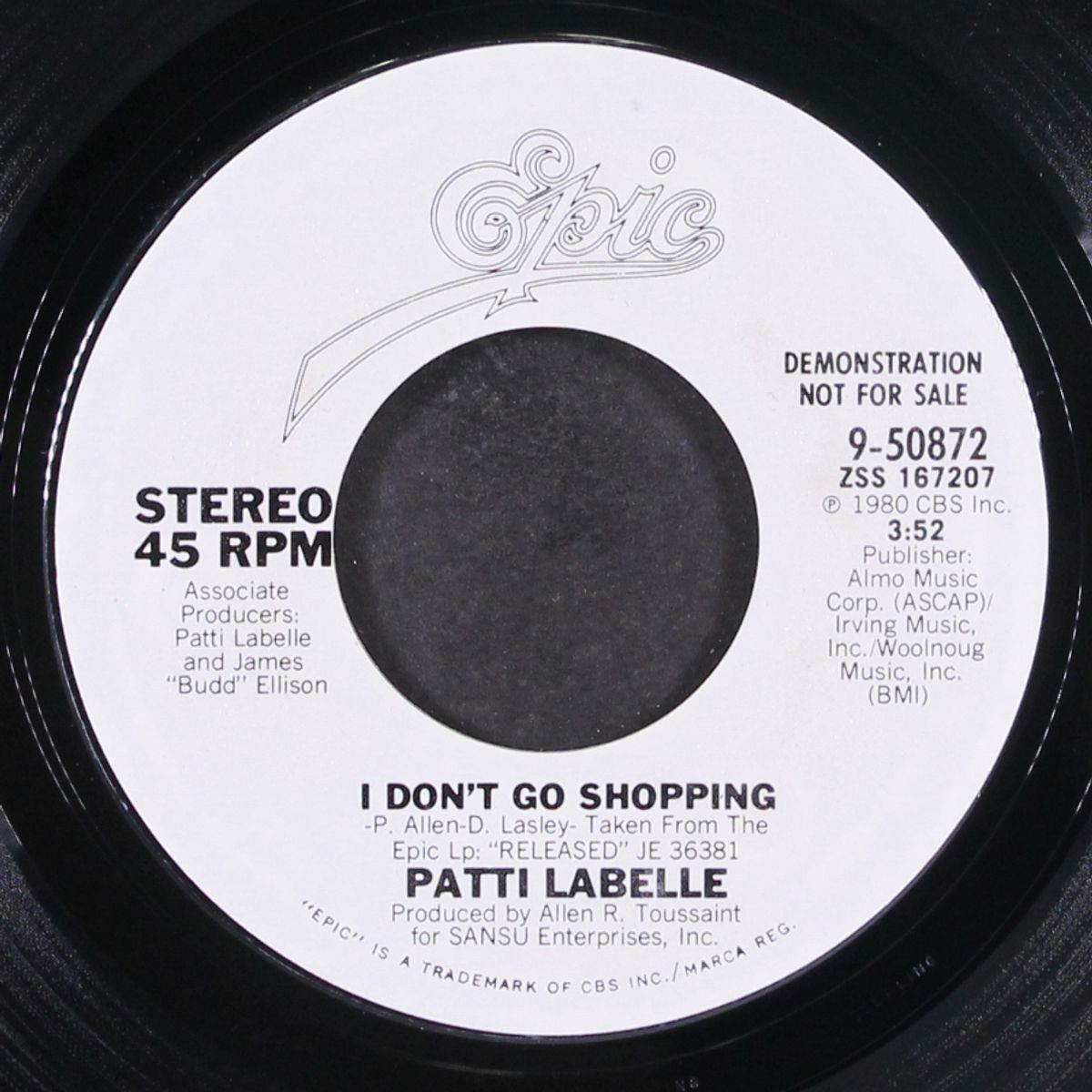 i don't go shopping / same by PATTI LABELLE