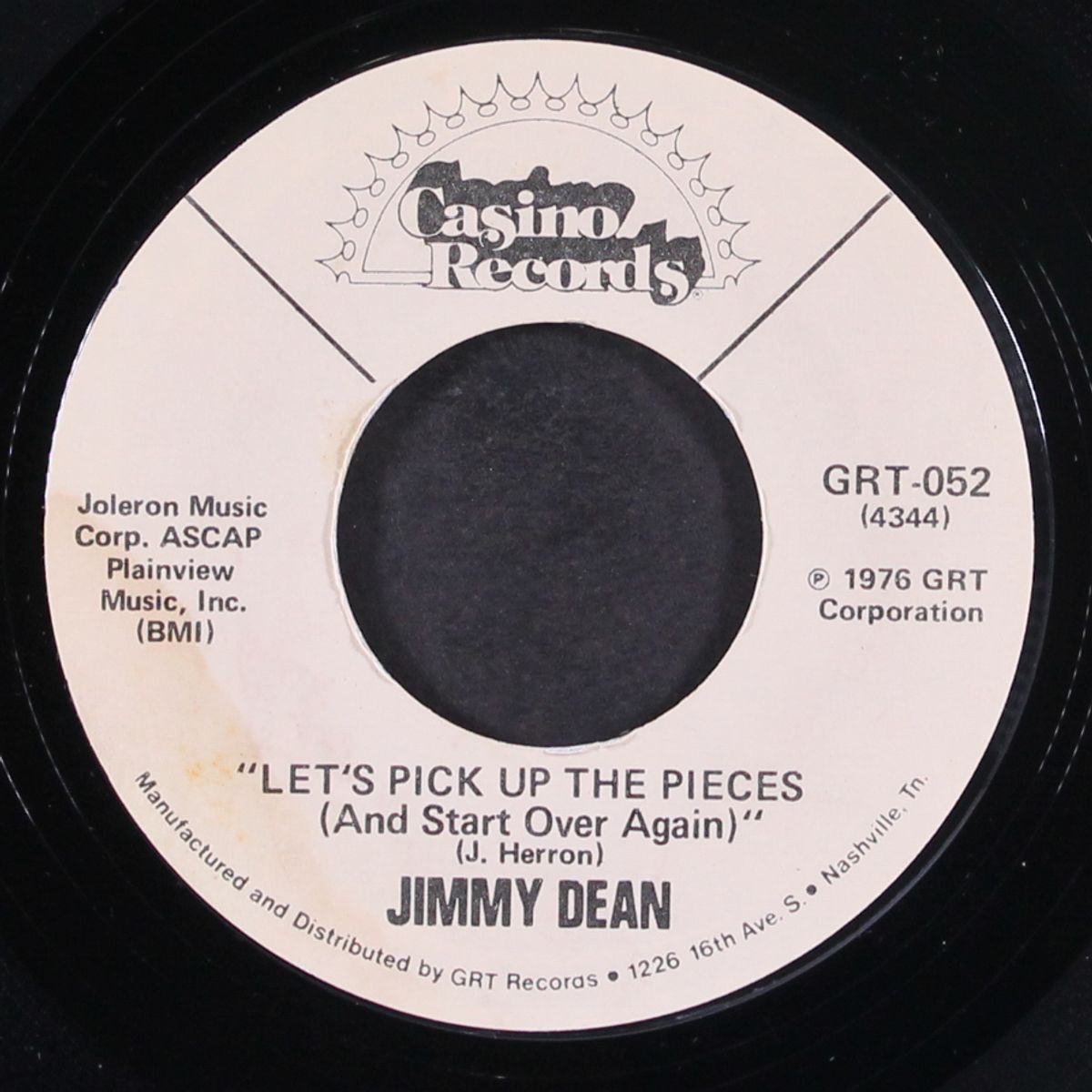 i.o.u / let's pick up the pieces by JIMMY DEAN
