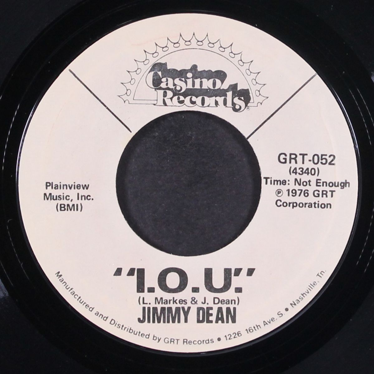 i.o.u / let's pick up the pieces by JIMMY DEAN