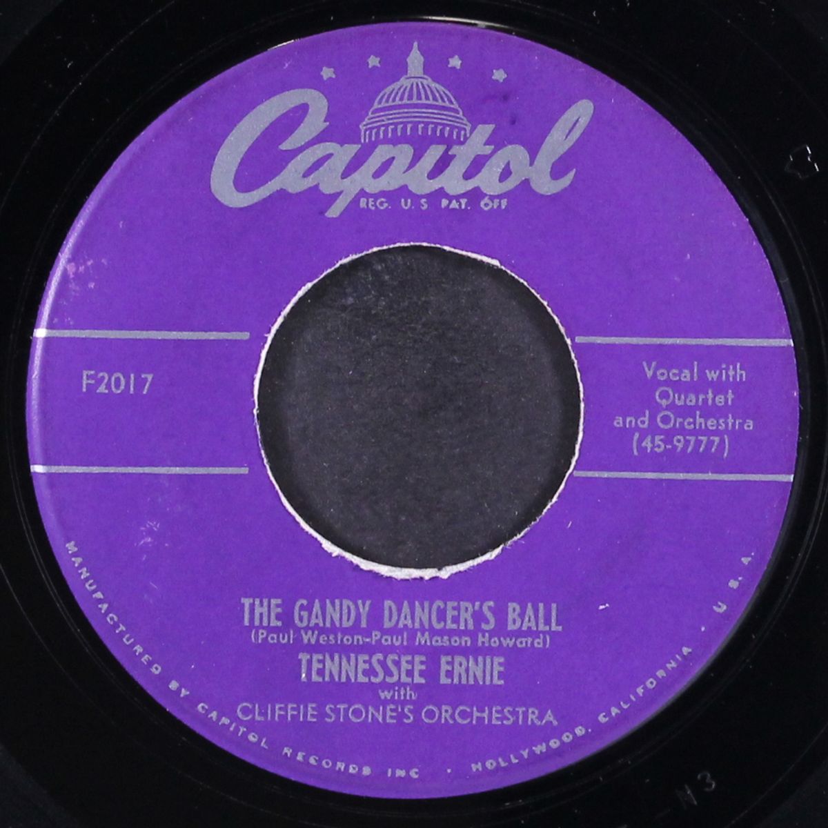 hambone / the gandy dancer's ball by TENNESSEE ERNIE FORD