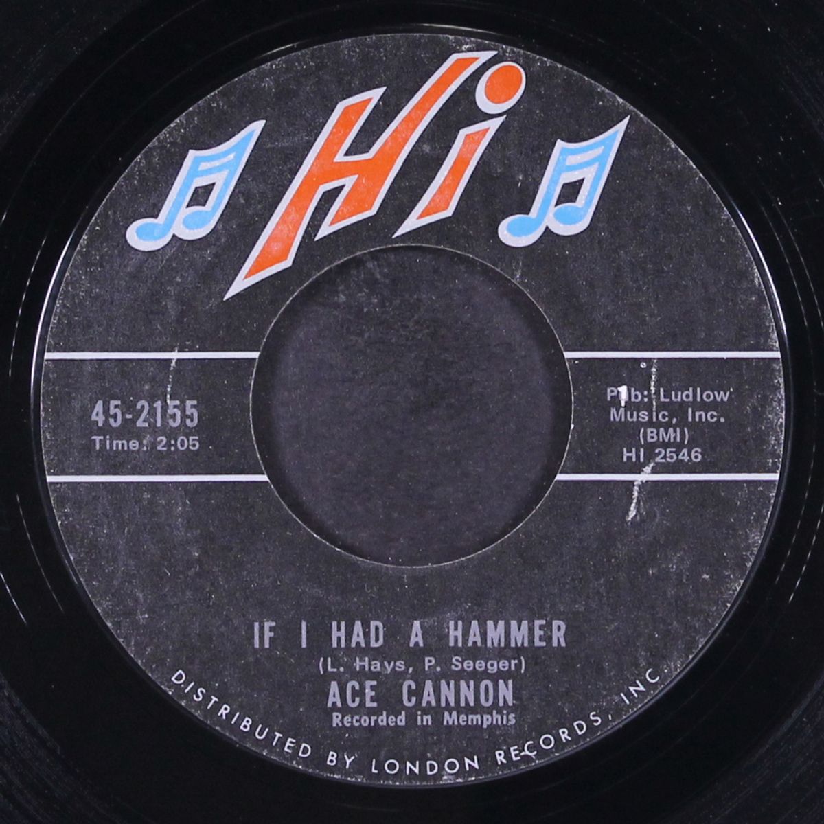if i had a hammer / soul for sale by ACE CANNON