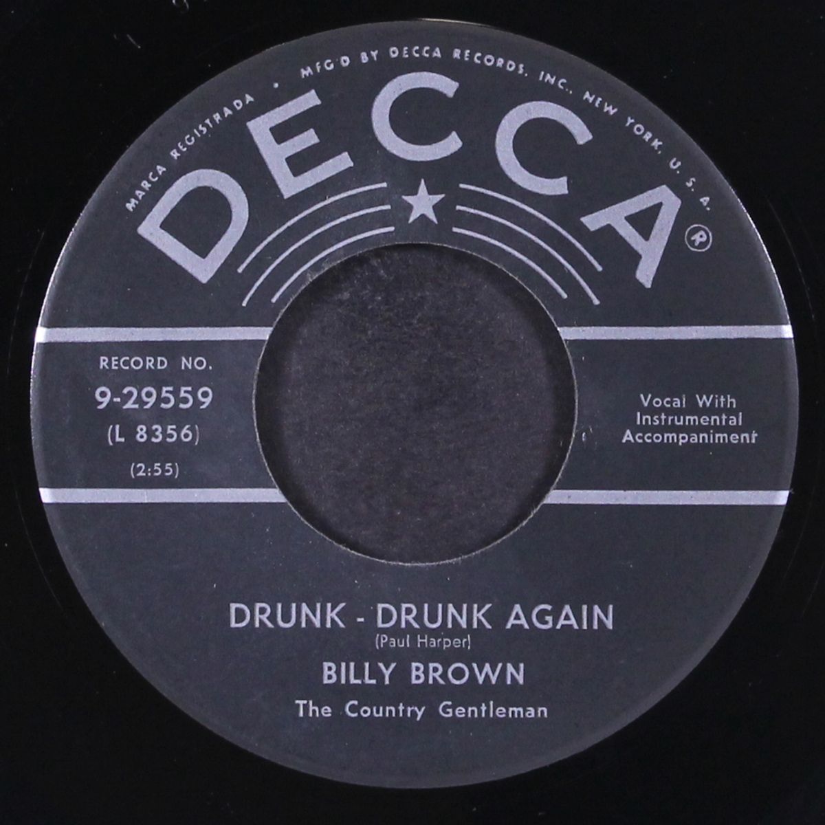 drunk, drunk again / high heels but no soul by BILLY BROWN