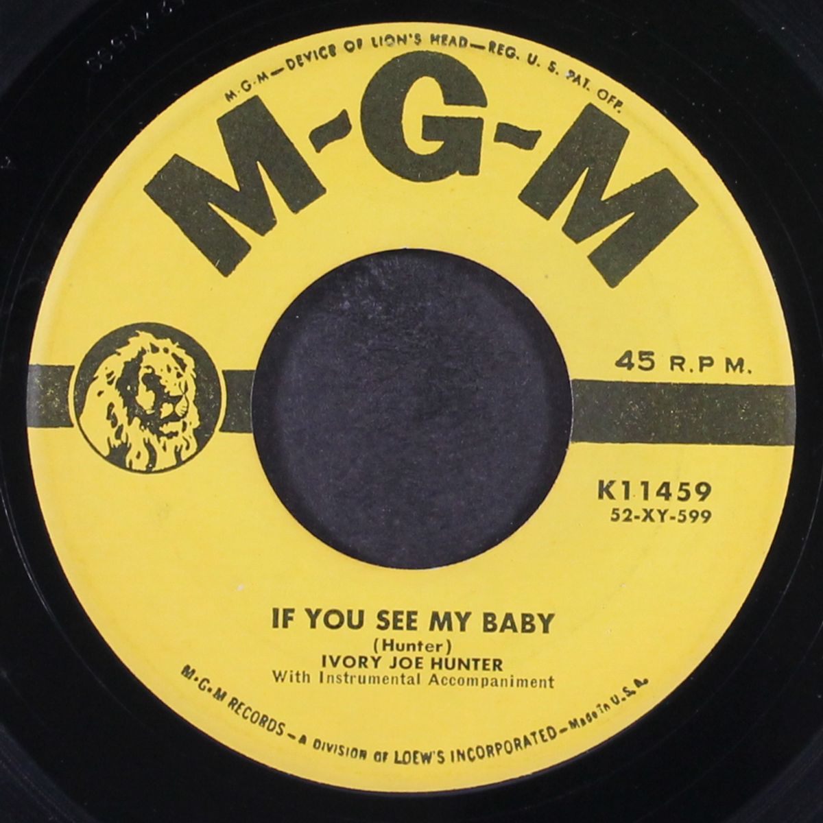 if you see my baby / i had a girl by IVORY JOE HUNTER