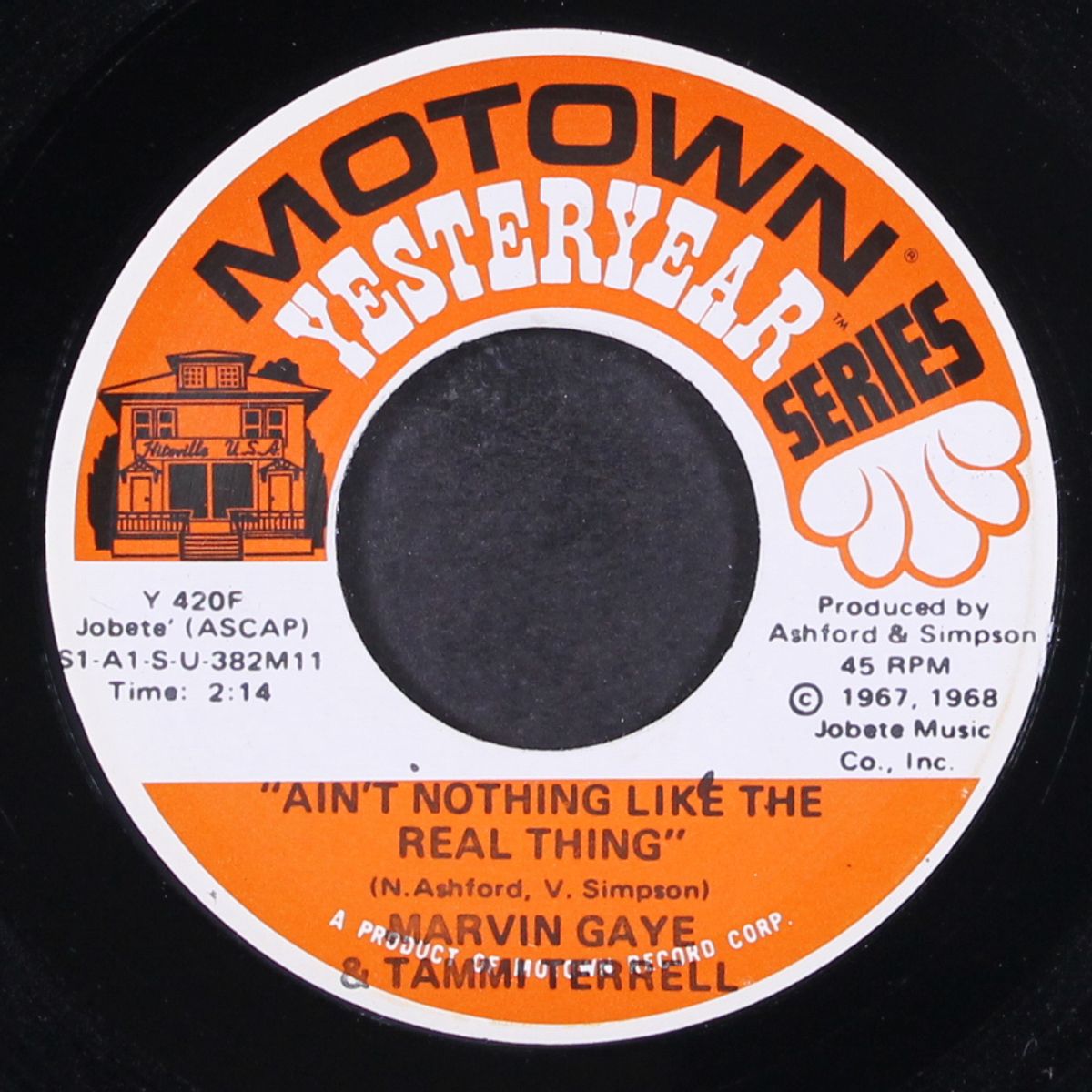 ain't nothing like the real thing / if i could build my whole world ar by MARVIN GAYE & TAMMI TERRELL