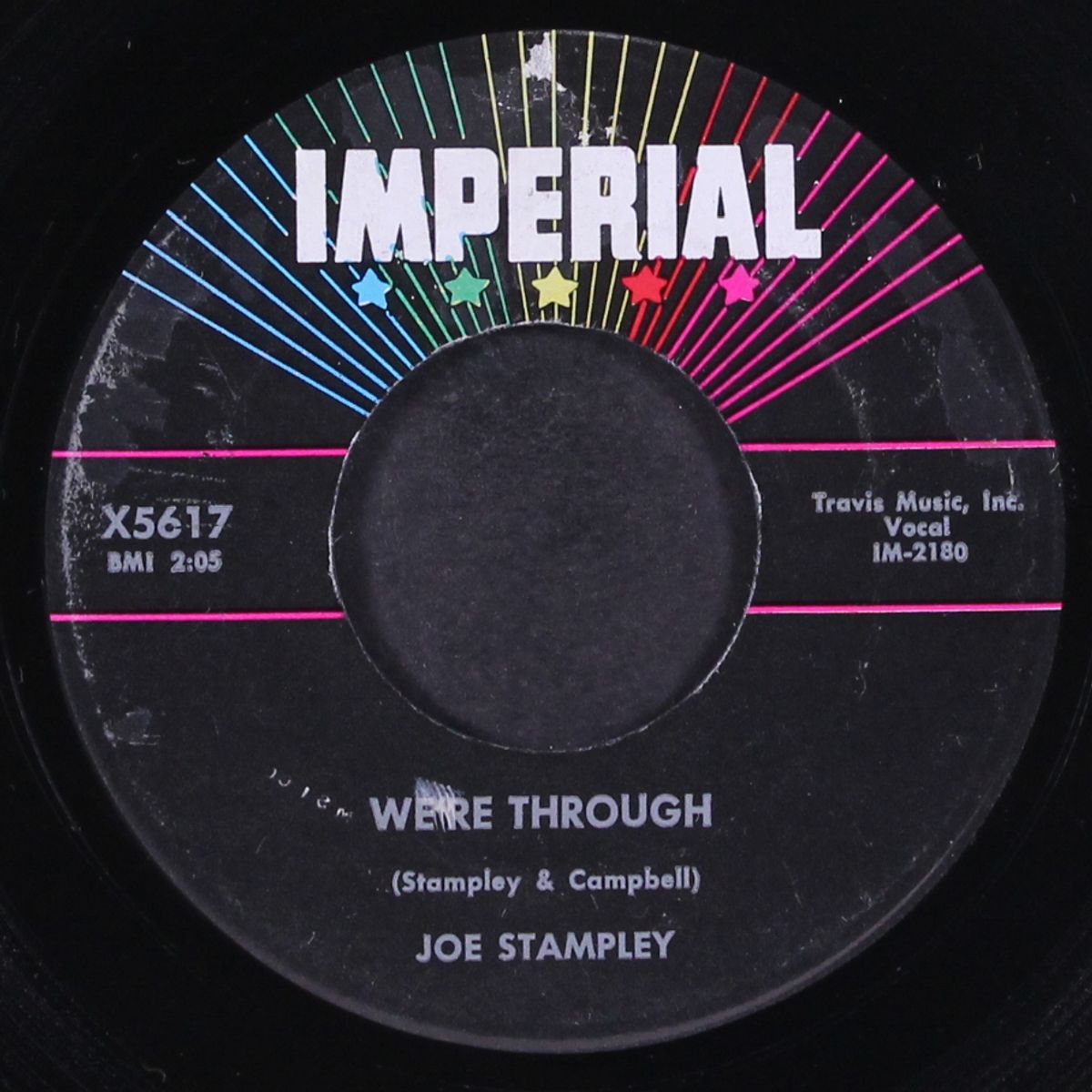 glenda / we're through by JOE STAMPLEY