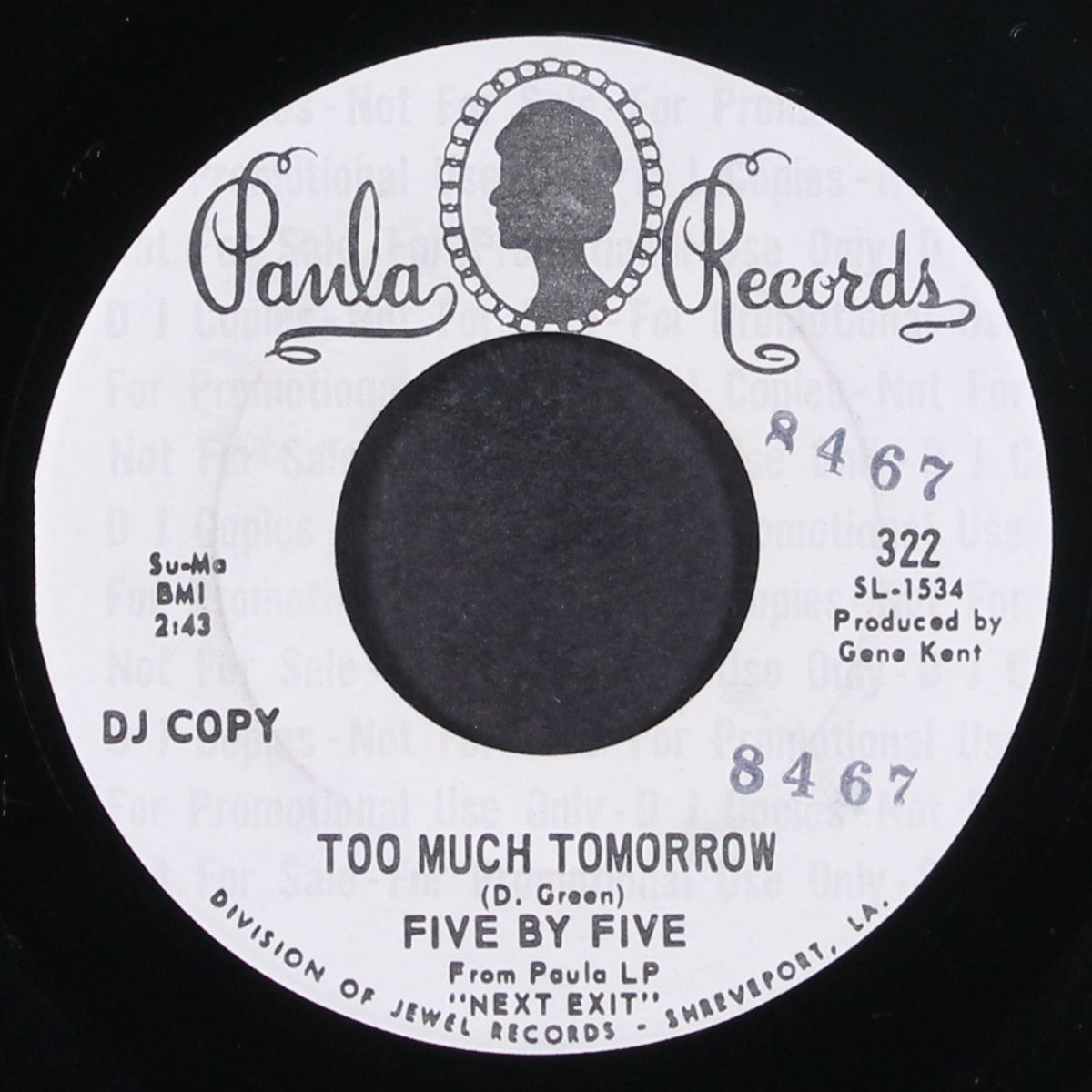 too much tomorrow by FIVE BY FIVE