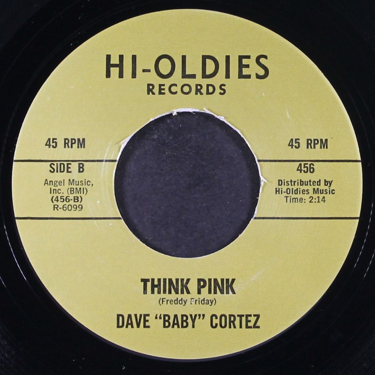 happy organ / think pink by DAVE "BABY' CORTEZ
